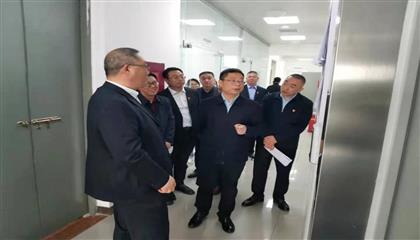 市委常委、組織部長(zhǎng)張鵬飛蒞臨遂寧興業(yè)集團(tuán)調(diào)研